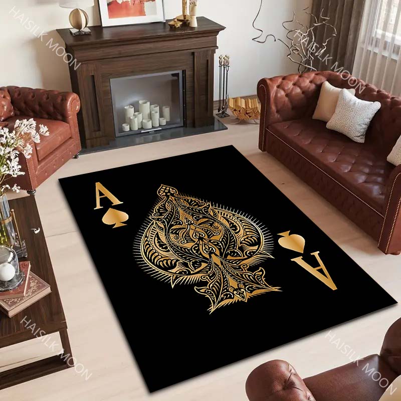 6 Styles Black Playing Card Ac - đánh giá và giá Home Textiles Luxury