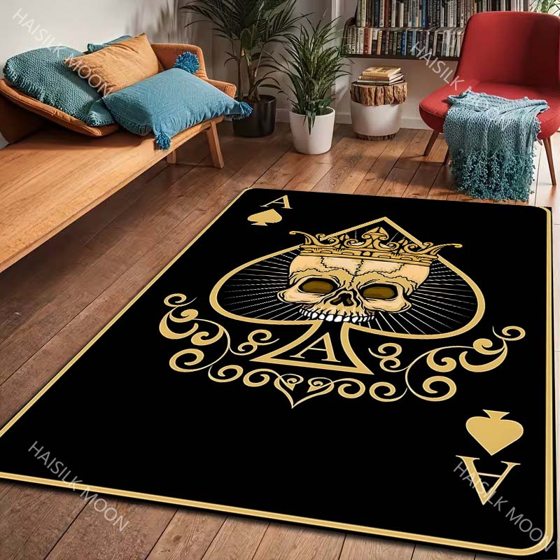 6 Styles Black Playing Card Ac - đánh giá và giá Home Textiles Luxury