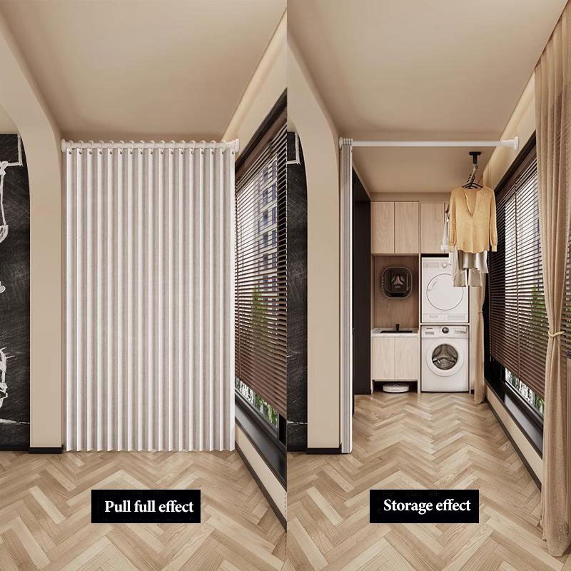 Collapsible Folding Accordion  - đánh giá và giá Home Textiles Curtains