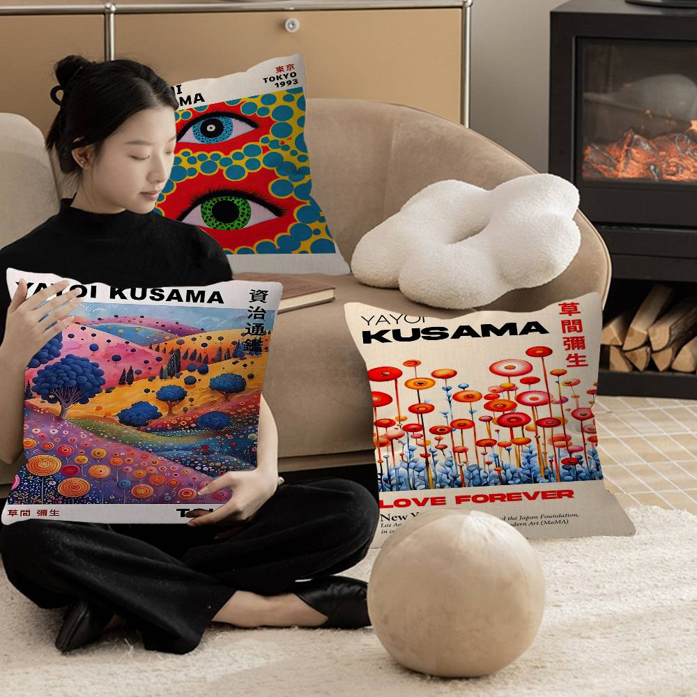 Nordic Japanese Yayoi Kusama I - đánh giá và giá Home Textiles Throw