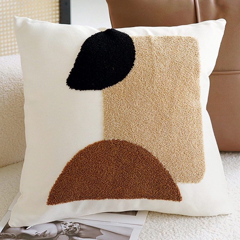 45x45CM Brown Vintage Nordic T - đánh giá và giá Home Textiles Luxury