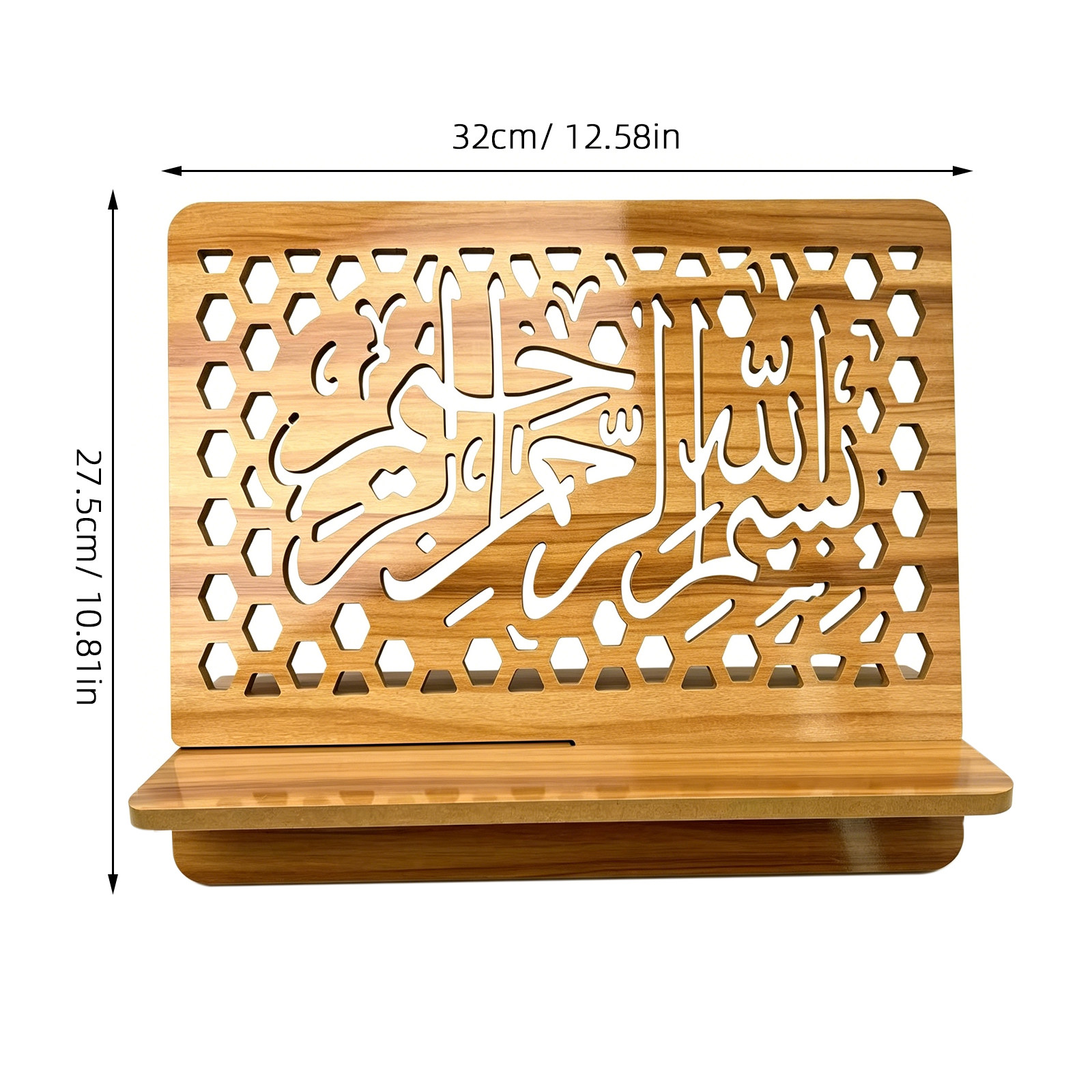 Wooden Bible Quran Holder Carv - đánh giá và giá Home Quran