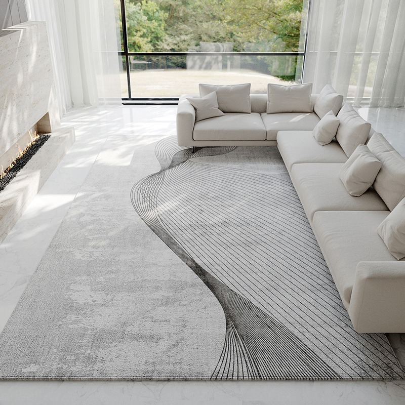 Abstract Light Gray Carpet Mod - đánh giá và giá Home Textiles Luxury