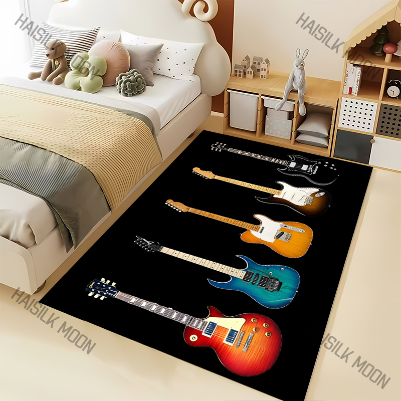 Music Lovers Rock Guitar Patte - đánh giá và giá Home Textiles Luxury