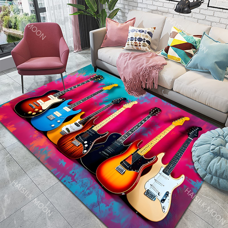 Music Lovers Rock Guitar Patte - đánh giá và giá Home Textiles Luxury