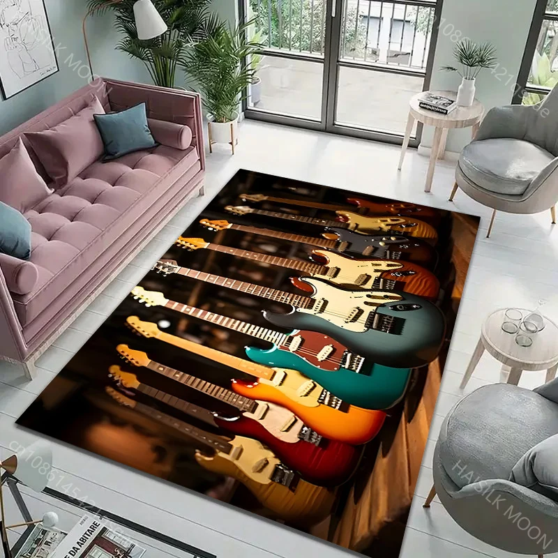 Music Lovers Rock Guitar Patte - đánh giá và giá Home Textiles Luxury