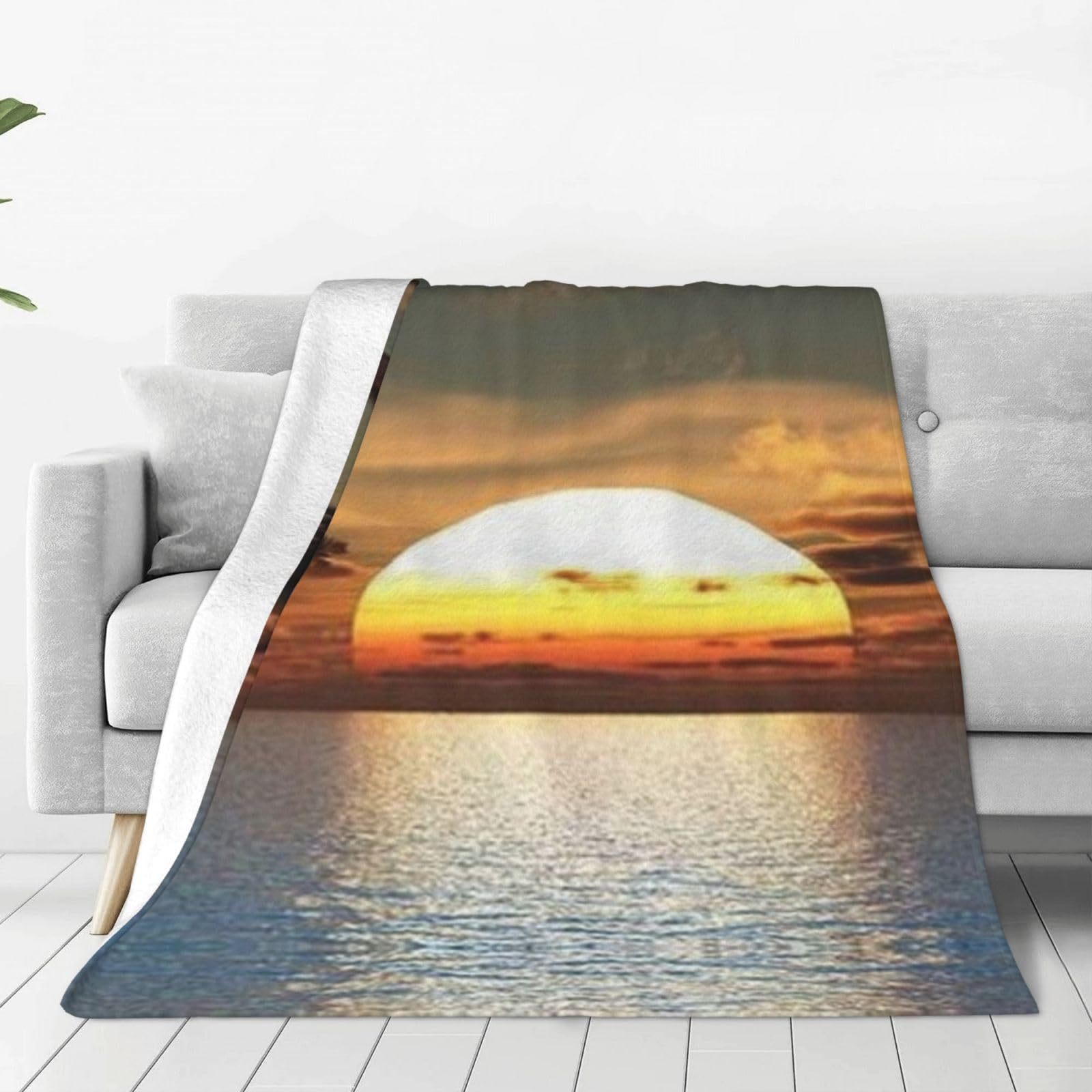 Tropical Ocean Sunrise Printed - đánh giá và giá Sunrise Home Textiles & Apparel