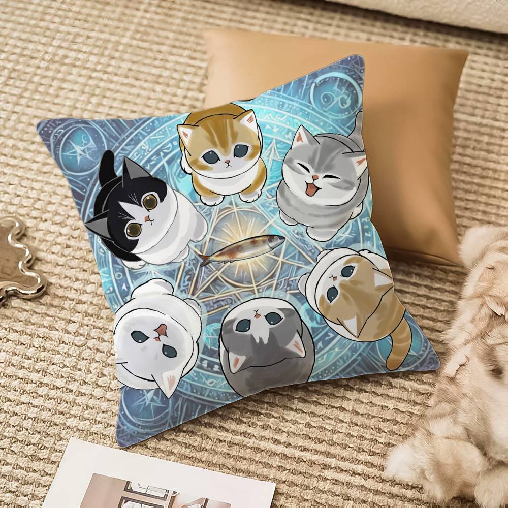 Luxury Cute mofusand cat Pillo - đánh giá và giá Home Textiles Luxury