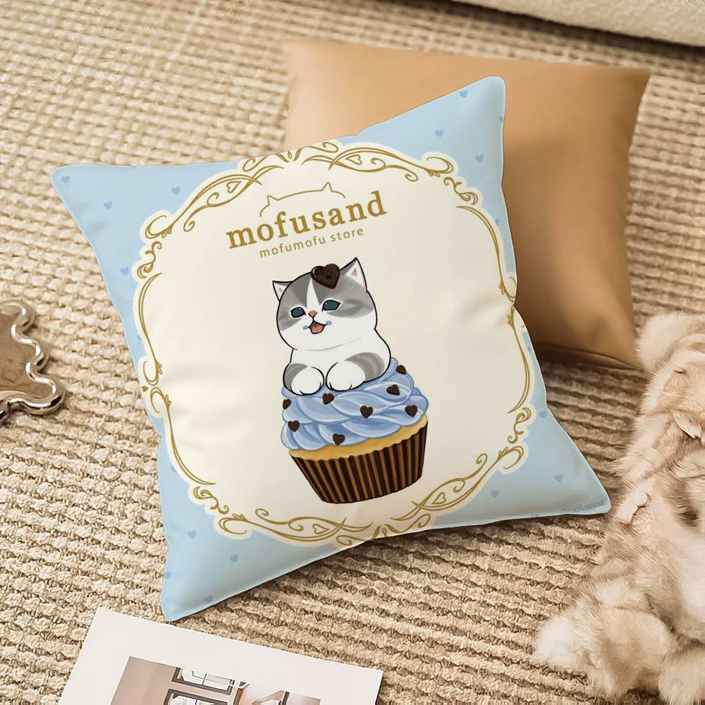 Luxury Cute mofusand cat Pillo - đánh giá và giá Home Textiles Luxury