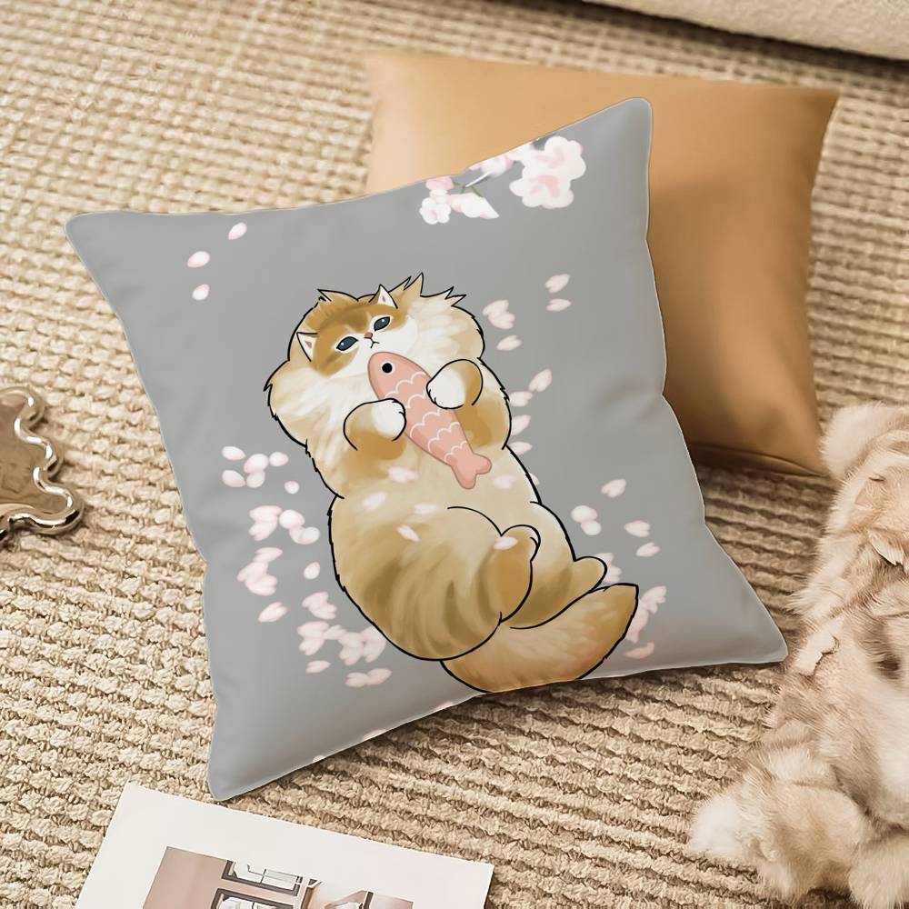 Luxury Cute mofusand cat Pillo - đánh giá và giá Home Textiles Luxury